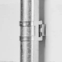RS PRO Conduit Fitting Clip Galvanised Steel Natural 182-3861