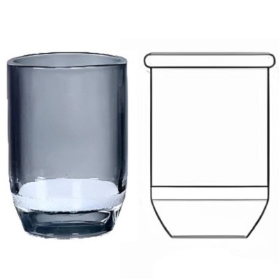 Gooch Crucible With Sintered Disc Porosity G1-G4 for Lab image-1