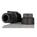 Phoenix Contact HC Series Cable Gland, 1-Contact, Black, 500V, M32 Size, Model 1407671