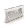 Pinet Stainless Steel Bolt On Flush Carrying Handle Satin Finish 120mm Width 62mm Height Load Capacity 60kg 19A3832