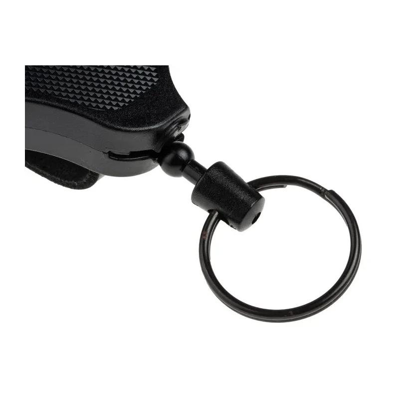 Securikey Retractable Key Chain with Kevlar Cord and Polycarbonate Casing Gold RHDK-LBL