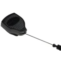 Securikey Retractable Key Chain with Kevlar Cord and Polycarbonate Casing Gold RHDK-LBL