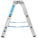 Zarges Aluminium 3 Steps Step Ladder, 0.88 m Open Length 41549