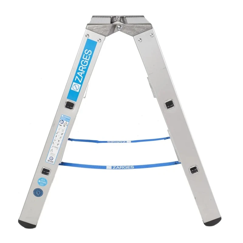Zarges Aluminium 3 Steps Step Ladder, 0.88 m Open Length 41549