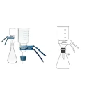 Membrane Filter Holder With Funnel Flask Clamp & Cork Lab image-1