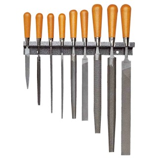 Facom Engineers File Set with Handle Included, 9 Pieces STU
