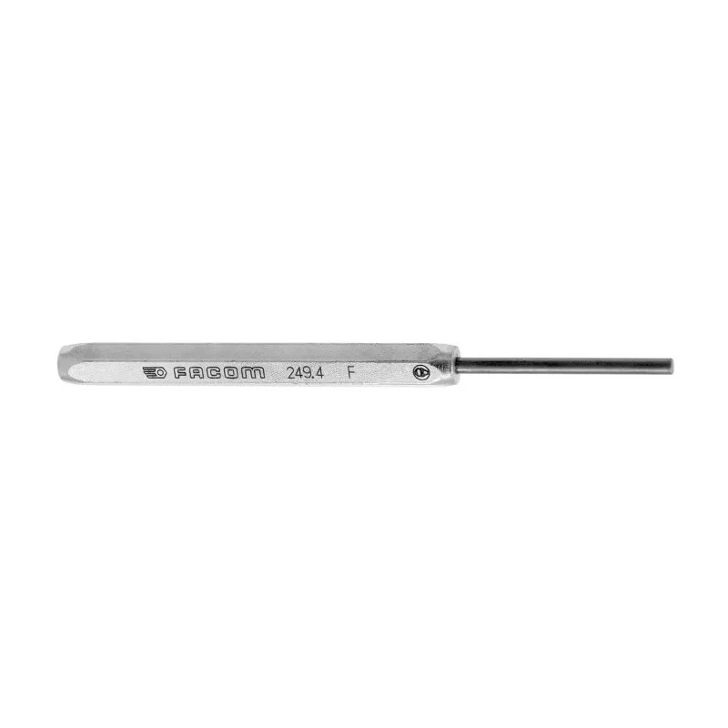 Facom Punch with 3.9mm Shank Diameter, 150mm Overall Length, Steel Material, Hexagonal Shank 249.4