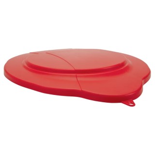 Vikan 20L Plastic Red Bucket Lid with Handle 56934