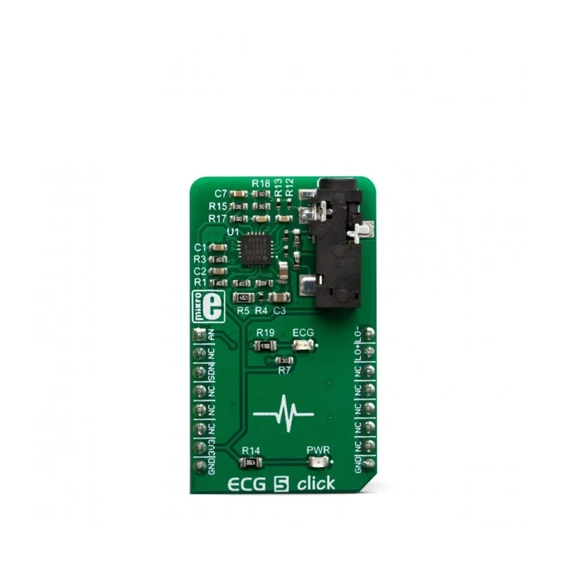 MikroElektronika Sensor Development Tool Featuring AD8232 Bio-Signal Front End 