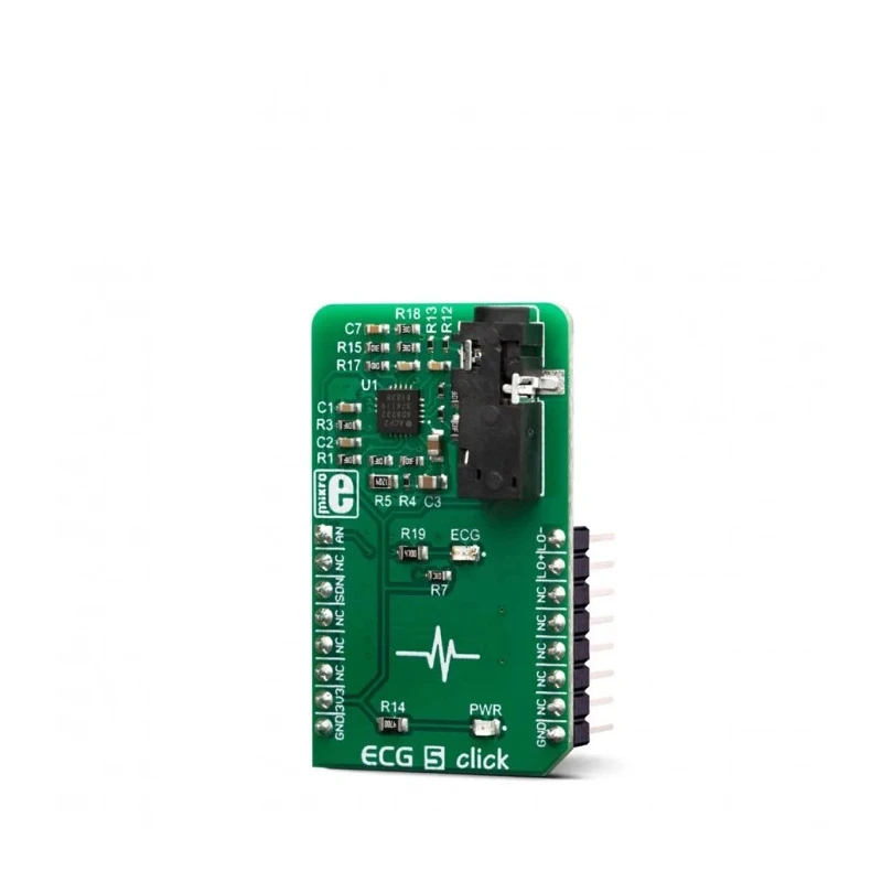 MikroElektronika Sensor Development Tool Featuring AD8232 Bio-Signal Front End 