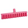 Vikan Push Broom Pink With Polyethylene Terephthalate Bristles Medium Hardness Width 50mm Depth 400mm Model 31731