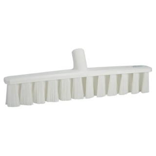 Vikan Broom with Polyethylene Terephthalate Bristles, White, Ultra Safe Technology, Width 50mm, Bristle Length 54mm 31715