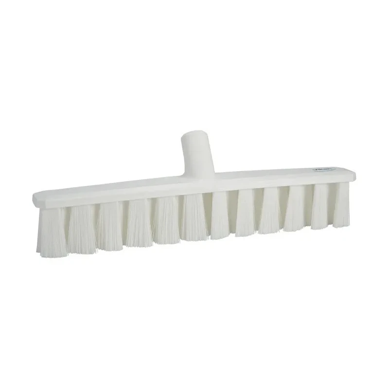 Vikan Broom with Polyethylene Terephthalate Bristles, White, Ultra Safe Technology, Width 50mm, Bristle Length 54mm 31715