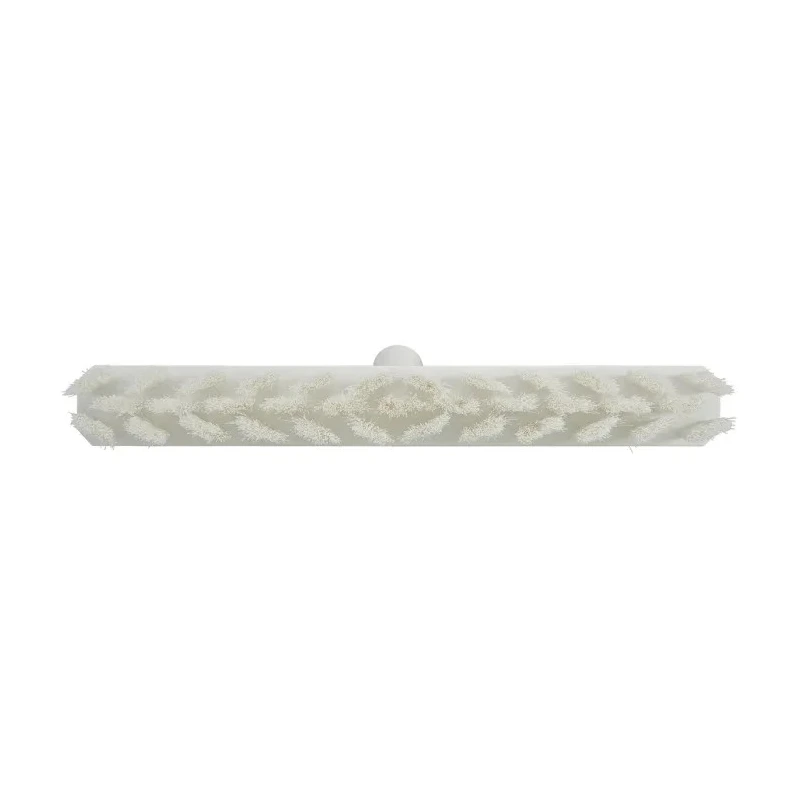 Vikan Broom with Polyethylene Terephthalate Bristles, White, Ultra Safe Technology, Width 50mm, Bristle Length 54mm 31715