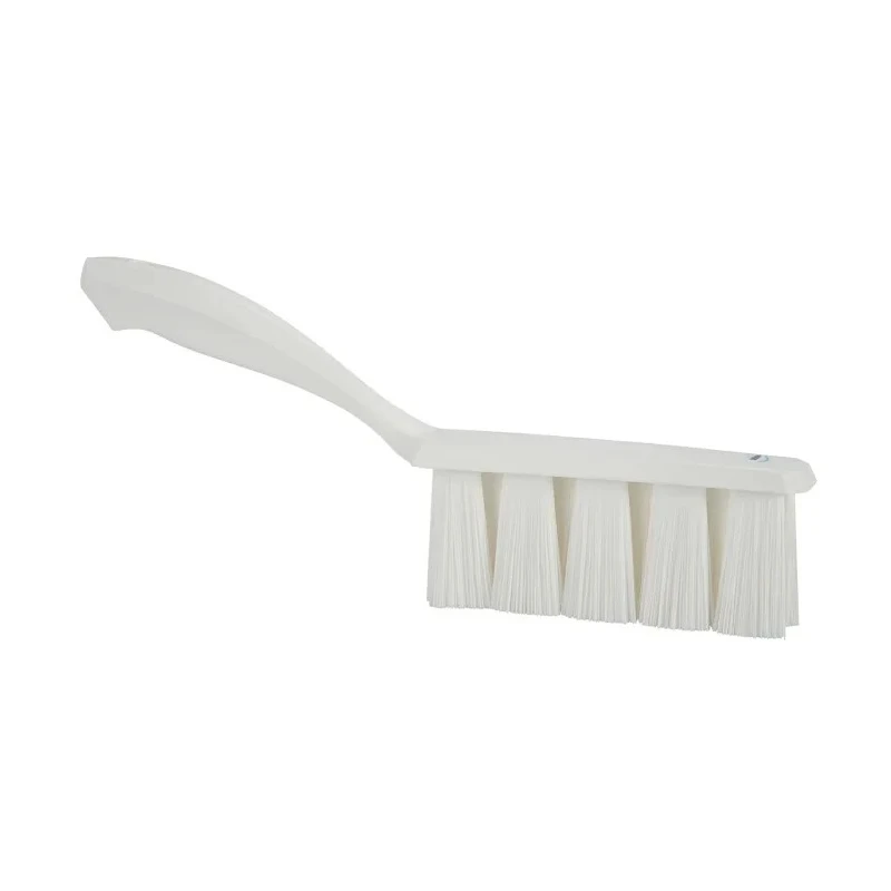 Vikan White Hand Brush with 57 mm Bristle Length, 35 mm Width, 330 mm Length, 135 mm Height 45855