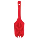 Vikan Red Scrubbing Brush 37 mm Bristle Length, Overall Length 260 mm, Width 70 mm, Height 10 mm 41794