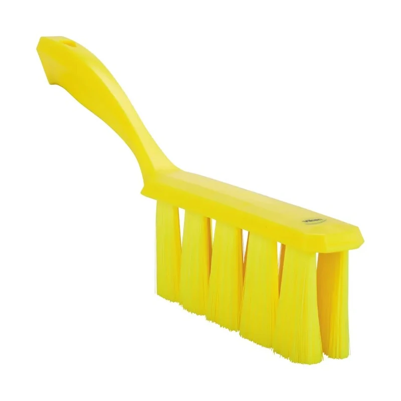 Vikan Yellow Hand Brush with 57 mm Bristle Length, 330 mm Length, 35 mm Width, 135 mm Height 45816