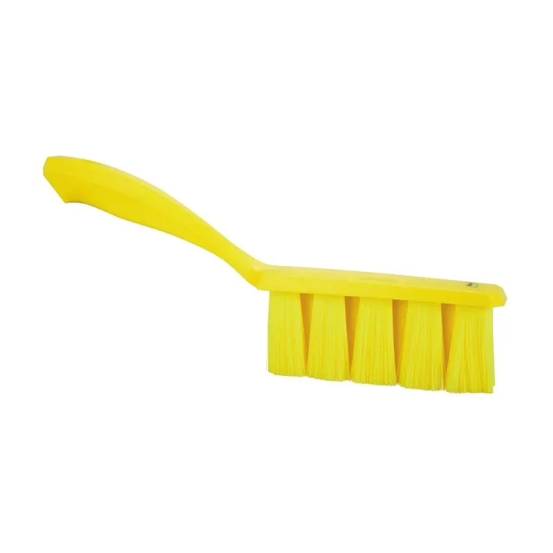 Vikan Yellow Hand Brush with 57 mm Bristle Length, 330 mm Length, 35 mm Width, 135 mm Height 45816