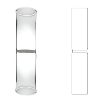 Sintered Glass Filter Tube With Center Disc Porosity G1-G4 Lab image-1