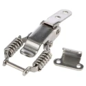 RS PRO Stainless Steel Spring Loaded Toggle Latch 58mm Length 36mm Width 11mm Depth 192-9634