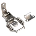 RS PRO Stainless Steel Spring Loaded Toggle Latch 58mm Length 36mm Width 11mm Depth 192-9634