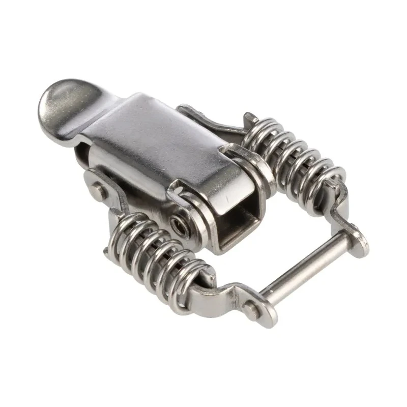 RS PRO Stainless Steel Spring Loaded Toggle Latch 58mm Length 36mm Width 11mm Depth 192-9634
