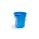 Vikan 6L Plastic Blue Round Bucket with Handle 56883