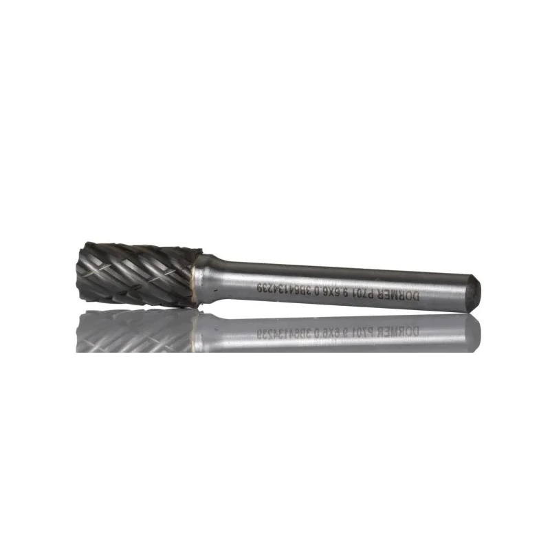 Dormer Rotary Burr Tool Round Head Diameter 9.6 mm Shank Diameter 6 mm Overall Length 64 mm Carbide P7019.6X6.0