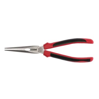 Teng Tools Long Nose Plier Straight 205mm Overall Length 22mm Jaw MB461-8T
