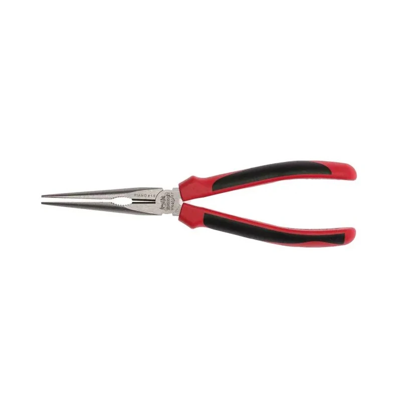 Teng Tools Long Nose Plier Straight 205mm Overall Length 22mm Jaw MB461-8T