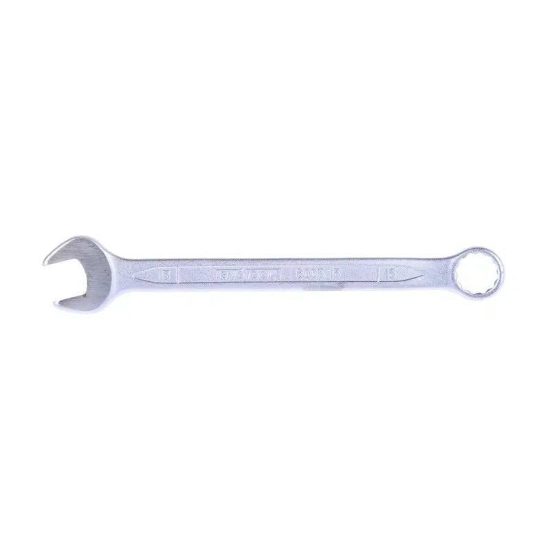 Teng Tools Combination Spanner Satin Finish 15 mm Size 190mm Overall Length 600515