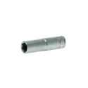 Teng Tools Chrome Vanadium 1/2 in Drive 15 mm 6 Point Socket, 79mm Overall Length M1206156-C