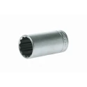 Teng Tools 1/2 in Drive 30 mm 12 Point Chrome Vanadium Socket, 79mm Overall Length M120630-C