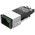 EAO LED Pilot Light Series 2, Rectangular Shape, IP40 Protection Rating IP40