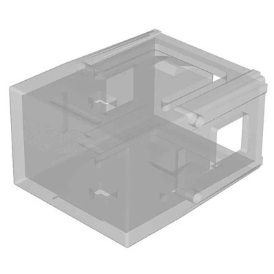 EAO Colourless Modular Switch Lens for Use with Series 02 02-902.7