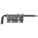 Pinet Steel Padlockable Zinc Plated Door Bolt 132 mm 16A9007
