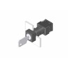 EAO IP65 Key Switch 3-Way 240V AC Screw Terminal Square Bezel