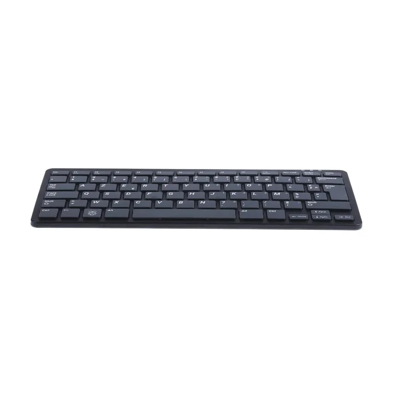 Raspberry Pi Grey, Black AZERTY (France) Raspberry Pi Keyboard with Built-in USB Hub Rpi-KYB (FR)_Black