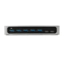 StarTech.com 7 Port USB 3.0 USB Hub, AC Adapter Powered, 65 mm Depth 24 mm Height 149 mm Width HB30C5A2CSC