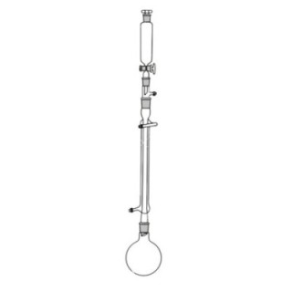 Reaction Assembly 500ml Round Bottom Flask & 400mm Liebig Lab image-1