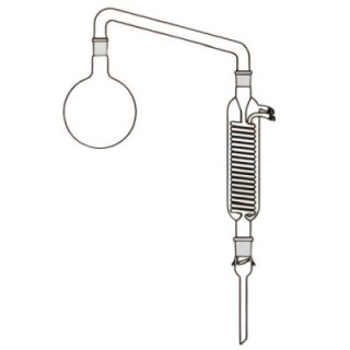 Distillation Apparatus 1000ml Round Bottom Flask & Condenser Lab image-1