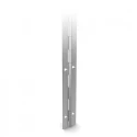 Pinet Raw 304 Stainless Steel Piano Style Hinge with Knuckle Pin, 2.04 m Length, 44 mm Width, 2 mm Thickness 4213770
