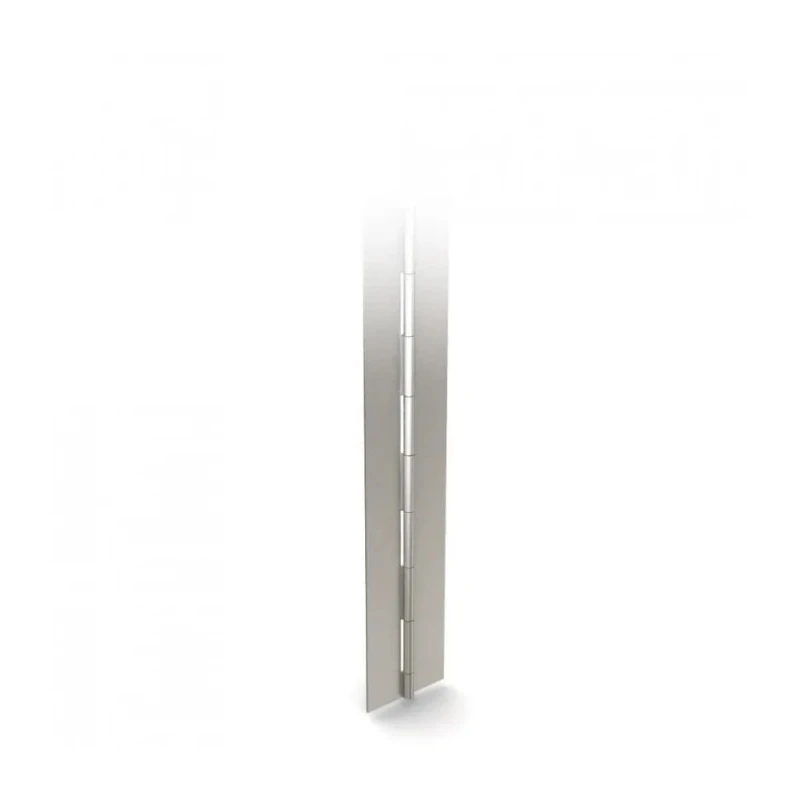 Pinet Raw 304 Stainless Steel Piano Style Hinge with Knuckle Pin, 2 m Length, 30 mm Width, 1.5 mm Thickness 4213950