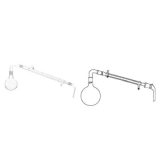Distillation Apparatus Round Bottom Flask Liebig Condenser Lab image-1