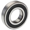 SKF Single Row Deep Groove Ball Bearing 35 mm ID, 72 mm OD, 17 mm Width, Sheet Metal Cage Steel Balls 6207-RS1