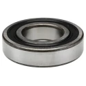 SKF Single Row Deep Groove Ball Bearing 35 mm ID, 72 mm OD, 17 mm Width, Sheet Metal Cage Steel Balls 6207-RS1
