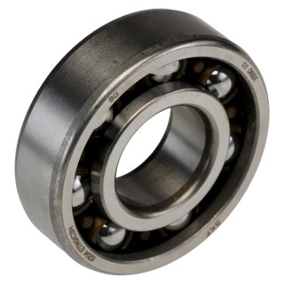 SKF Single Row Deep Groove Ball Bearing 20 mm ID, 47 mm OD, 14 mm Width, Non-Metallic Cage, Open Type 6204 ETN9/C3H