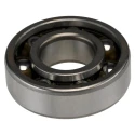 SKF Single Row Deep Groove Ball Bearing 20 mm ID, 47 mm OD, 14 mm Width, Non-Metallic Cage, Open Type 6204 ETN9/C3H