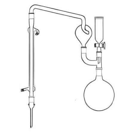 Kjeldahl Distillation Assembly 1000ml Round Bottom Flask Lab image-1