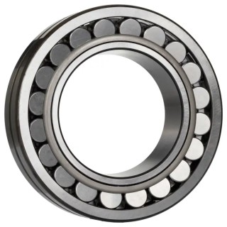 SKF Spherical Roller Bearing 22312 E/C3, 60 mm ID, 130 mm OD, 46 mm Race Width, Sheet Metal Cage, Steel Rollers